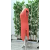 Kadın Sıfır Kol V Yaka Yanı Derin Yırtmaçlı Midi Boy Triko Elbise