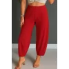 Kadın Yüksek Bel Krep Pantolon