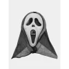 Kapşonlu Çığlık Maskesi Scream Maskesi - Hayalet Maskesi 33x21 cm