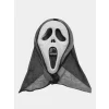 Kapşonlu Çığlık Maskesi Scream Maskesi - Hayalet Maskesi 33x21 Cm