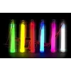 Karanlıkta Yanan Asılabilir İp Aparatlı Glow Stick Kolye Glow Stick Lamba 6 Adet 6 Renk 15 Cm