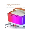 Karaoke Bluetooth Hoparlör Aggıy Ag-s7 Kablosuz Mikrofonlu Rgb Led Parti Işıklı