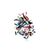 Karışık Renkler 15 x 5 mm Dantel Oya Yazma Halhal Abiye Lazer Kesim Pul 200 adet / 8 gram