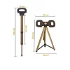 Katlanabilir Baston Tabure, Walking stick and portable stoo
