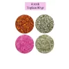 Kesme Cam Boncuk 2mm - 4 Renk - Toplam 80 Gram - BNC441
