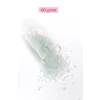 Kesme Cam Boncuk 2mm - 60 Gram - Şeffaf Beyaz - BNC368