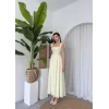 Khalesı Omuz Bağlamalı Elbise