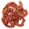 Kırmızı Altın Renk 4 Cm Genişlik Garland Çift Renk Sim Süs 180 Cm