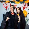 Kırmızı Renk Halloween Cadılar Bayramı Çatal