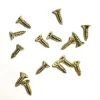 Klips, Menteşe, Ayak, Ağaç, Sunta Vidası 2,2x7,5mm - Sarı 100 Adet