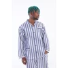 Kocabey 4007 Uzun Kol Çizgili Gaffur Erkek Pijama Takım