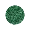 Koyu Yeşil Renk 4 mm Yaklaşık 1100 adet / 100 gram Cam Boncuk Oya Yazma Bileklik ve Kolye