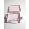 Kulplu Beslenme Kabı  2 Bölmeli Mandallı Diyet Kabı -çatal Kaşık Dahildir