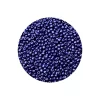 Lacivert Renk 4 mm Yaklaşık 220 adet/20 gram Cam Boncuk Oya Yazma Bileklik ve Kolye