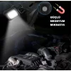 Led Işıklı Flash Özellikli 4 Modlu  Anahtarlık El Feneri