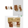 Luz&Pos 3lü Penye Erkek Soket Çorap Bs10111 Hardal