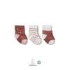 Luz&Pos 3lü Penye Kız Soket Çorap Bs10112 Pudra