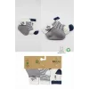 Luz&Pos 3lü Penye Soket Çorap Bs10109 Gri