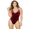 Luz&Pos Arias Closet Boyundan Askılı Kadife Fantezi Body