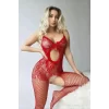 Luz&Pos Arias Closet Fiyonklu Özel Bölgesi Açık Fantezi Vücut Çorabı