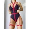 Luz&Pos Arias Closet Kırmızı Şeritli Fantezi Mayokini
