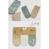 Luz&Pos Basic Kaymaz Penye Soket Çorap 3lü Bs10107 Nil Ekru Bej