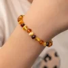 Luz&Pos Bebek Damla Kehribar Bileklik