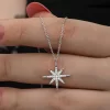Luz&Pos Gümüş Kutup Yıldızı Kadın Kolye