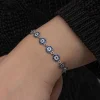 Luz&Pos ​gümüş Nazar Boncuklu Kadın Bileklik