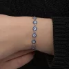Luz&Pos ​gümüş Nazar Boncuklu Kadın Bileklik