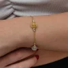 Luz&Pos Gümüş Renkli Toplu Dorika Kadın Bileklik