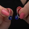 Luz&Pos Gümüş Sallantılı Nazar Kadın Küpe