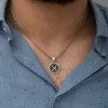 Luz&Pos ​gümüş Zülfikar Kılıcı Desenli Kolye