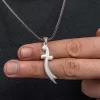 Luz&Pos Gümüş Zülfikar Kılıcı Erkek Kolye