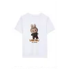 Luz&Pos Kız Labubu Çocuk Baskılı T-shirt - Beyaz
