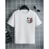 Luz&Pos Unisex Çocuk Baskılı T-shirt - Beyaz