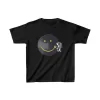 Luz&Pos Unisex Çocuk Baskılı T-shirt - Siyah