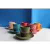 Magic Renkli 6lı Kahve Takımı