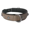 Markapet Deri Doğal Taşlı Köpek Boyun Tasması 28-33 cm X-Small Taba