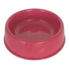 Markapet Kedi Köpek Plastik Mama Ve Su Kabı 20 cm - 200 ml Kırmızı