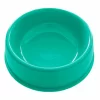 Markapet Kedi Köpek Plastik Mama Ve Su Kabı 20 cm - 200 ml Turkuaz