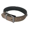Markapet Taşlı Ve Aynalı Köpek Boyun Tasması 49-55 cm Large Taba