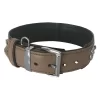 Markapet Taşlı Ve Aynalı Köpek Boyun Tasması 49-55 cm Large Taba