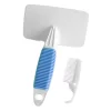Markapet Temizleme Aparatlı Kedi Köpek Tarağı 7 cm-14 cm Small Mavi