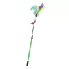 Markapet Yaylı Kedi Oyun Oltası 45 cm - 57 cm Yeşil
