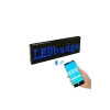 Matrix Kayan Led Yaka Rozeti Mobil Kontrollü Dijital Etiket 9×3cm