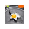 Metalik Yıldız Şeklinde Metal Omlet Yumurta Ve Krep Kalıpları