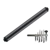 Mıknatıslı Bıçak Tutucu Stand - 49 Cm, Siyah
