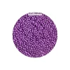 Mor Renk 4 mm Yaklaşık 220 adet/20 gram Cam Boncuk Oya Yazma Bileklik ve Kolye