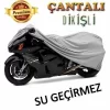 Luz&Pos Motorsiklet Branda Miflonlu Su Geçirmez 4 Mevsim (125cc 150cc Uyumlu) - Gri